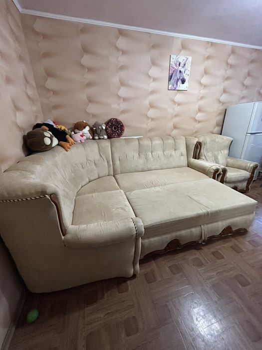 М'ягкій  уголок з кріслом роксана