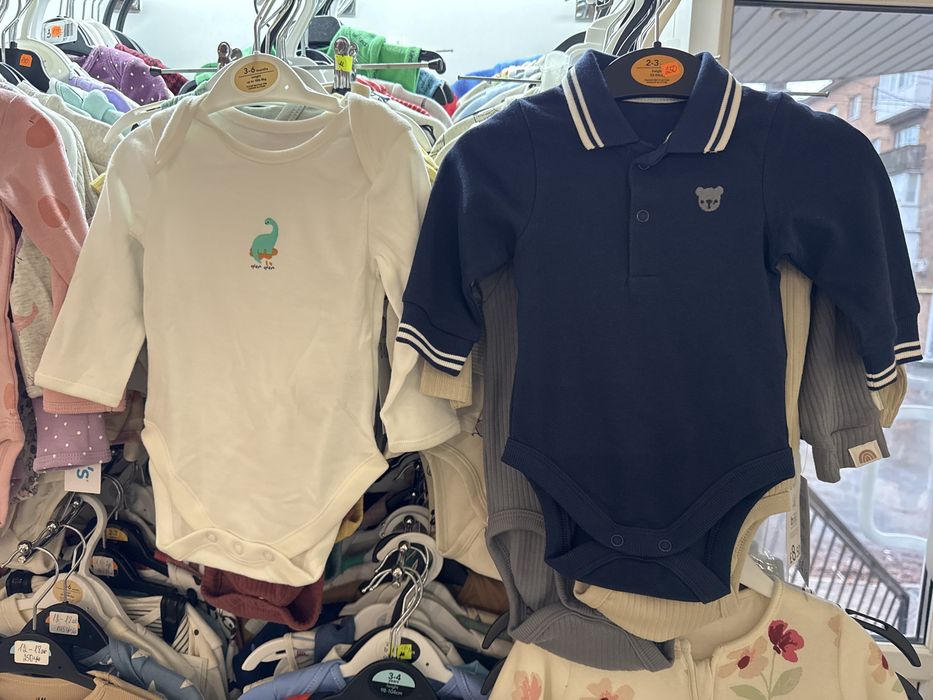 Фірмові боді та чоловічки Carters George H&M