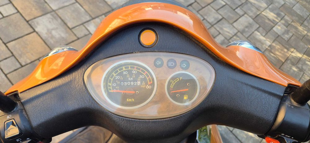 Skuter Romet Retro 6. 3089 km przebiegu! Po przeglądzie.