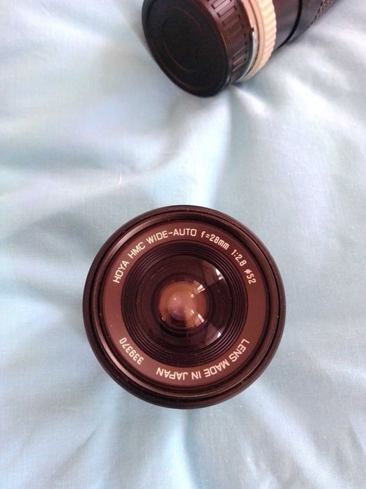 Conjunto lentes analógicas Hoya + caixas transporte