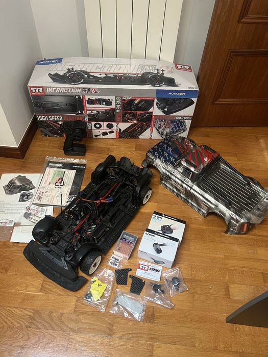 RC Arrma Infraction V2 1/7 8S – Preparado e Cheio de Upgrades