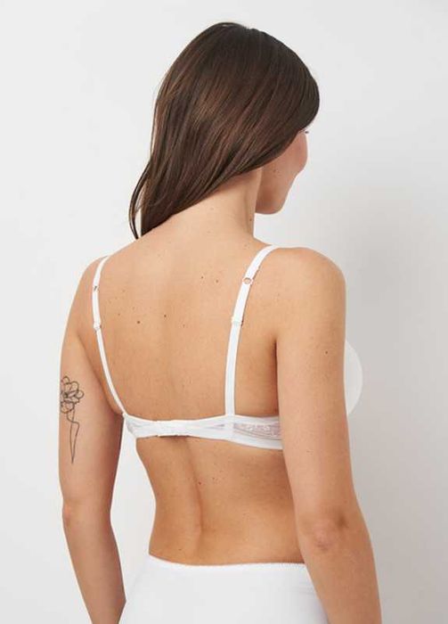 Білий бюстгальтер Leilieve 85В з кісточками та пушапом