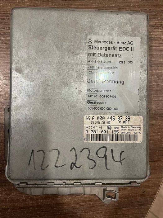 mercedes sterownik  0004**460739, 0281**001195