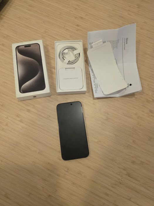iPhone 15 Pro Max 256gb titânio com Garantia e embalagem original
