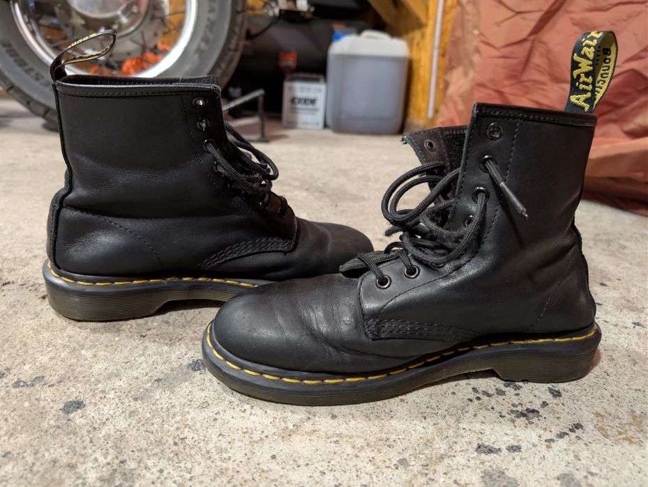 Dr. Martens 39 размер черные ботинки / доктор мартинс / мартинсы