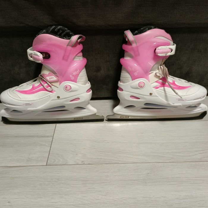 Łyżwy damskie/dziewczęce regulowane 38-41