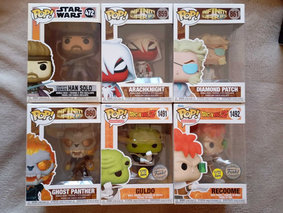 PoP's variados Dragon Ball Star Wars