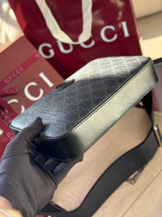 Кроссбоди сумка Gucci черный мессенджер Гуччи Small Crossbody Гучи c842