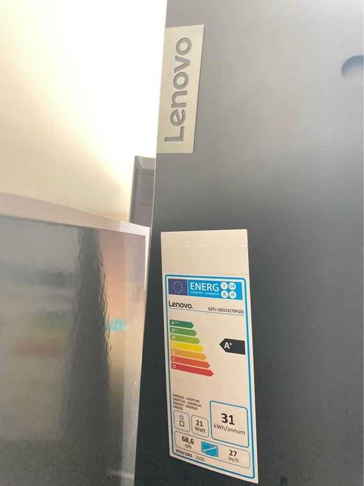 Monitor Gaming Curvo LENOVO G27C-10 (27'' - 1 ms - 165 Hz - )