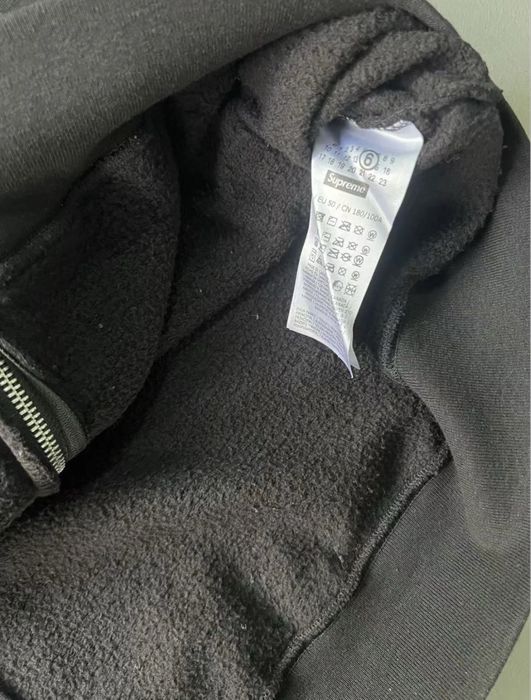 кофта supreme x maison margiela зипка суприм с краской mm6