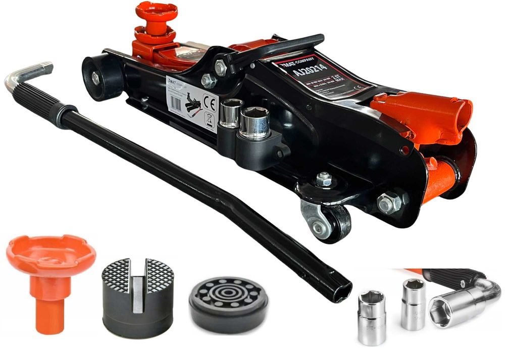 PODNOŚNIK SAMOCHODOWY Hydrauliczny Lewarek ŻABA 2,5T 80 - 360 mm