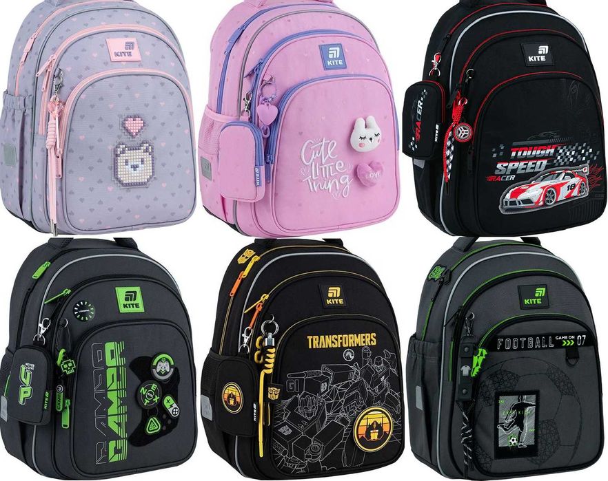 Шкільний рюкзак Kite Education K25-763S пенал сумка