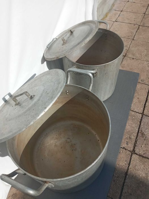 Каструлі алюмінієві 30 - 40л. Казани.