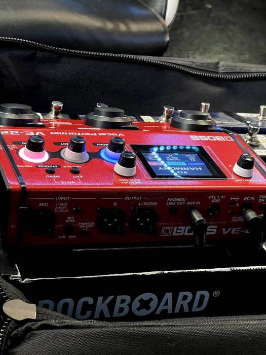 Pedal Boss VE-22 Vocal Performer, como novo, garantia e fatura