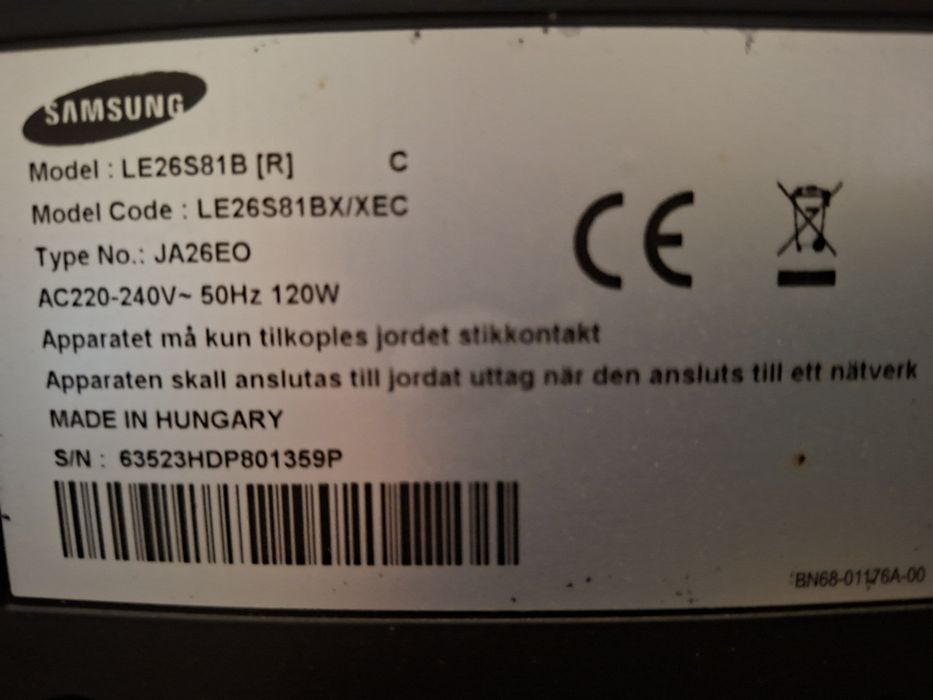 TV Samsung com tela de ecrã em bom estado
