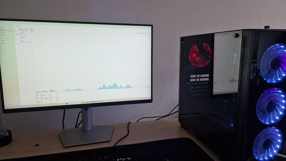 PC fixo i7-8700K + 16GB RAM + SSD