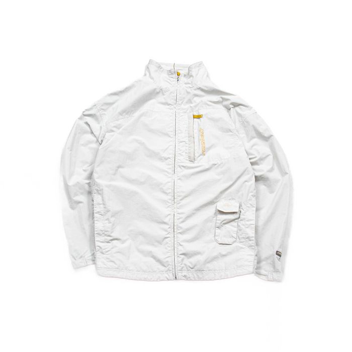 Reebok y2k baggy kurtka wiatrówka L kremowa