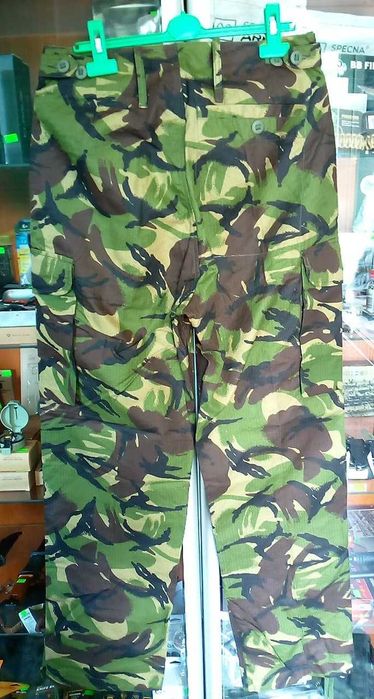 Spodnie Armia Brytyjska DPM Windproof Ripstop r.82/80/96 pas 82 Nowe