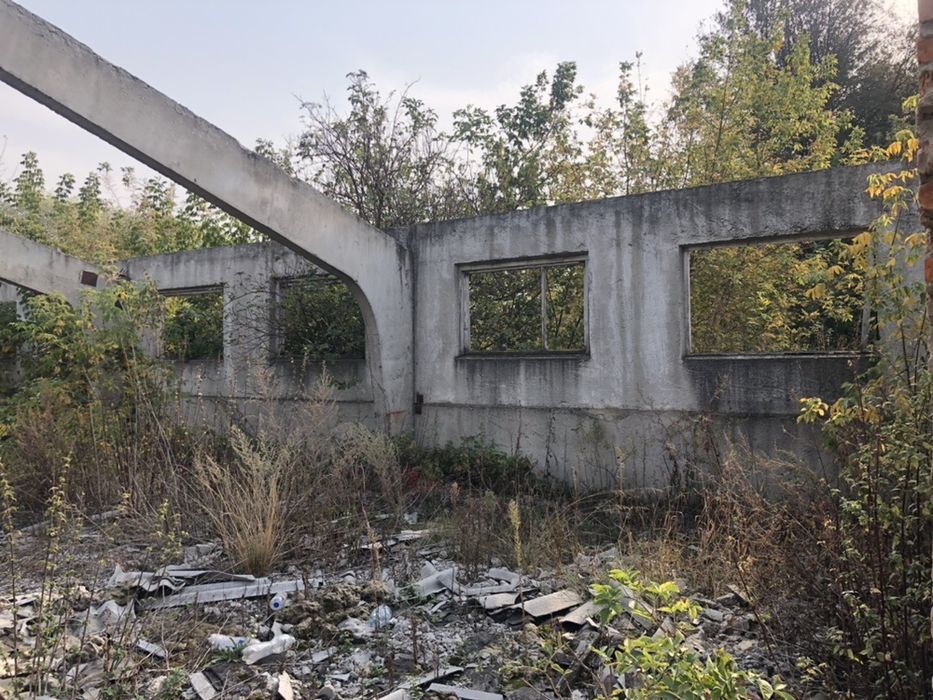 Клюшечник, зерносклад, ангар.