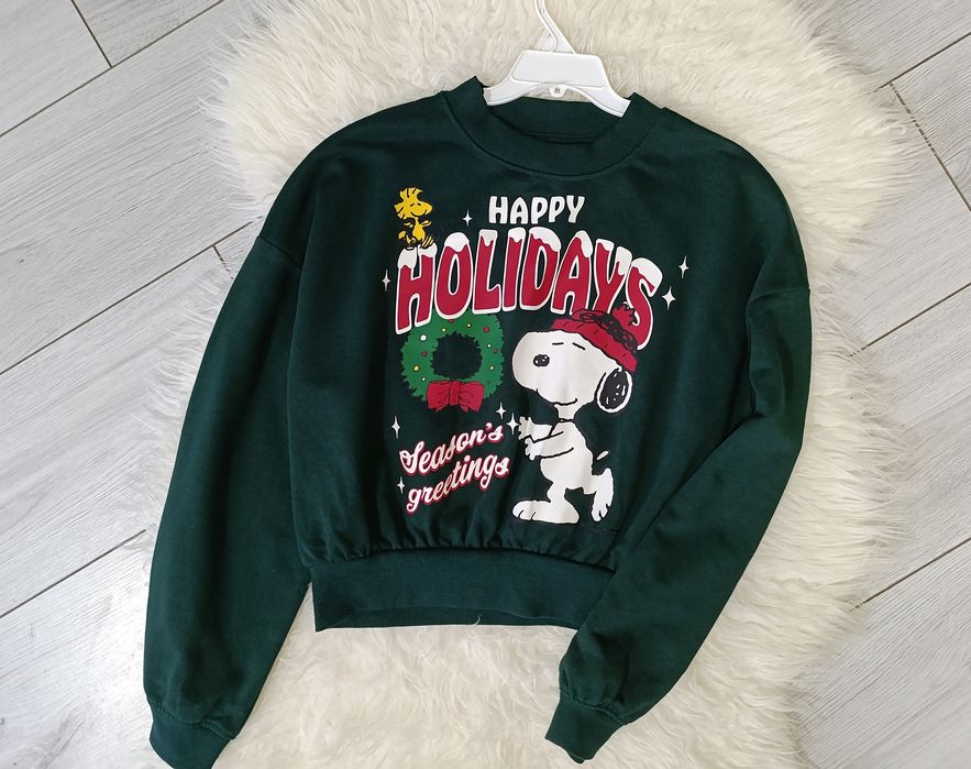 Новорічний світшот для дівчинки