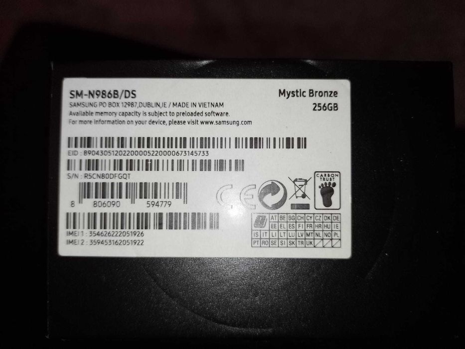 Samsung Galaxy NOTE 20 Ultra 5G