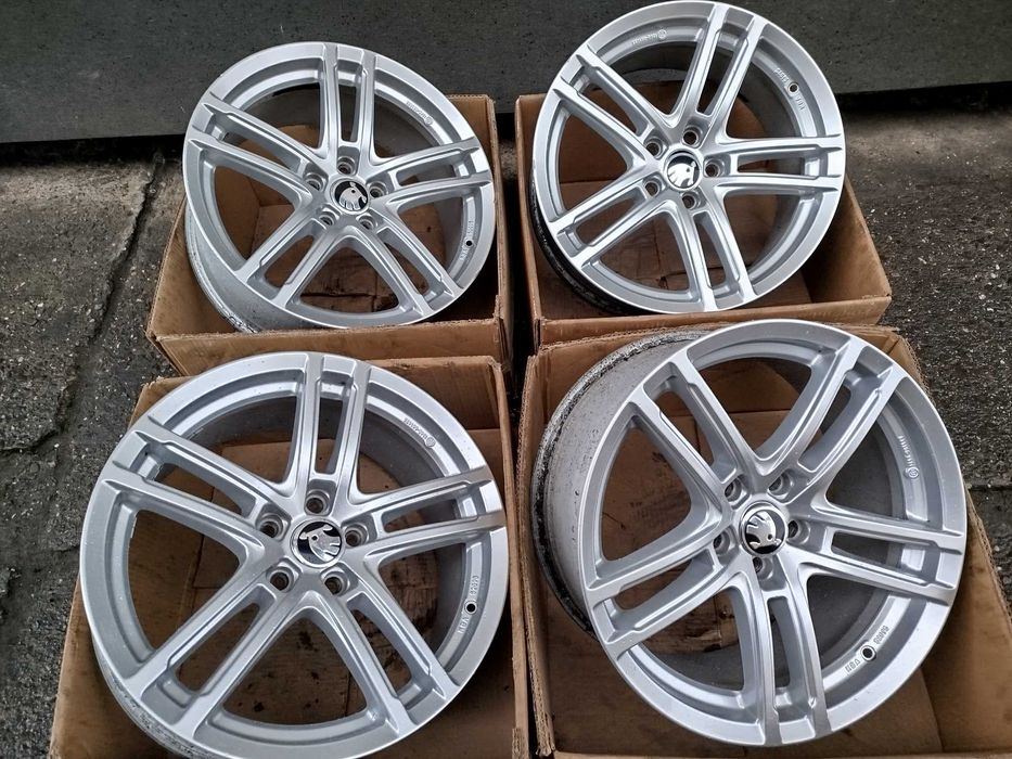 A428# Alufelgi 18" 5x112 8,5J Et 38 Skoda Superb   Kodiaq