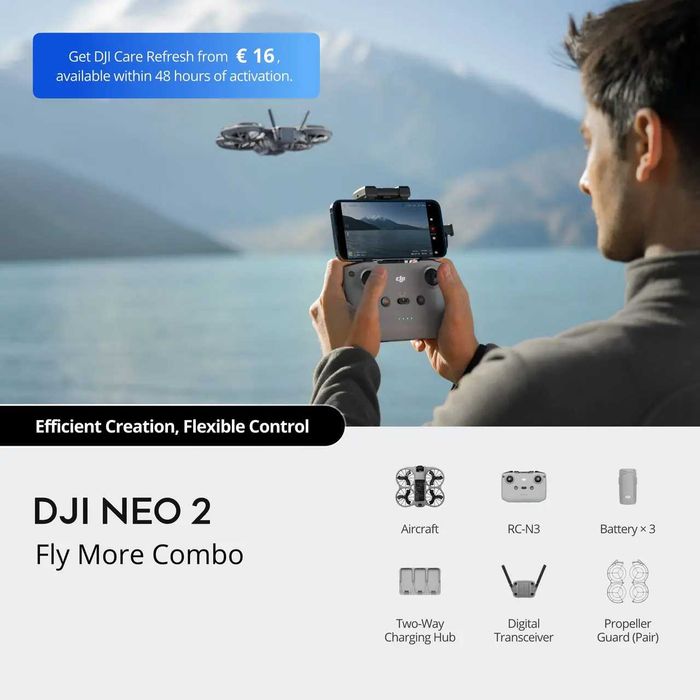 Drone DJI Neo 2 Fly More Combo