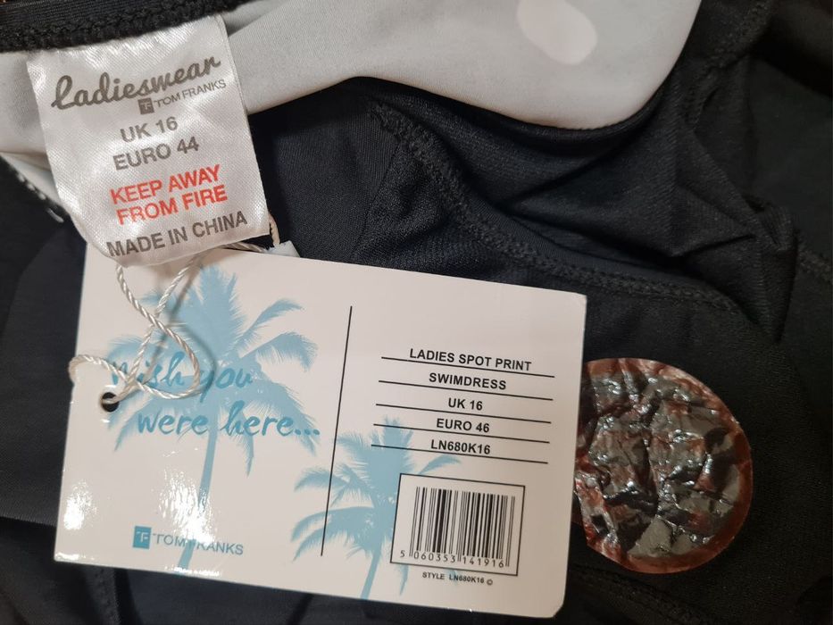 Новый совместный купальник-платье р.50-52