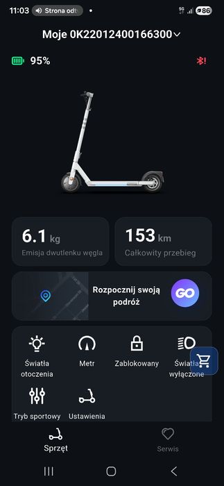 Hulajnoga elektryczna OKAI