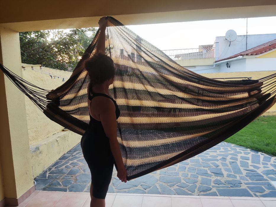 Cama de rede brasileira.