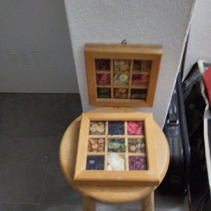 2 frames with dried leaves (price for both)64550977208451120