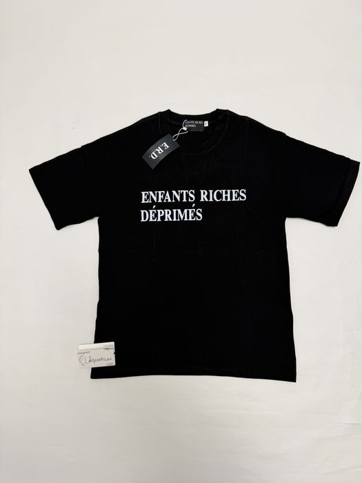 футболка Enfants Riches deprimes black tee M L vetements rick owens balenciaga prohect gr