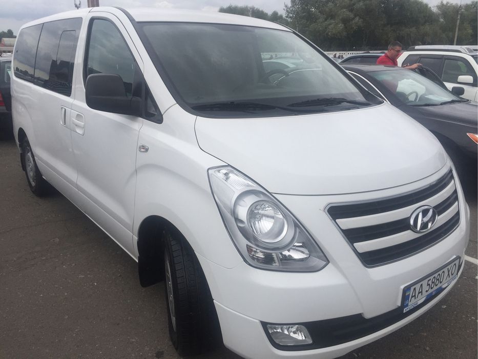 Hyundai H-1 (Пасажир) 2,5turbo 2016 АКПП | Webasto, Android, Камера | Не Бізнес, Сімейний з Німеччини | Повністю Обслужений