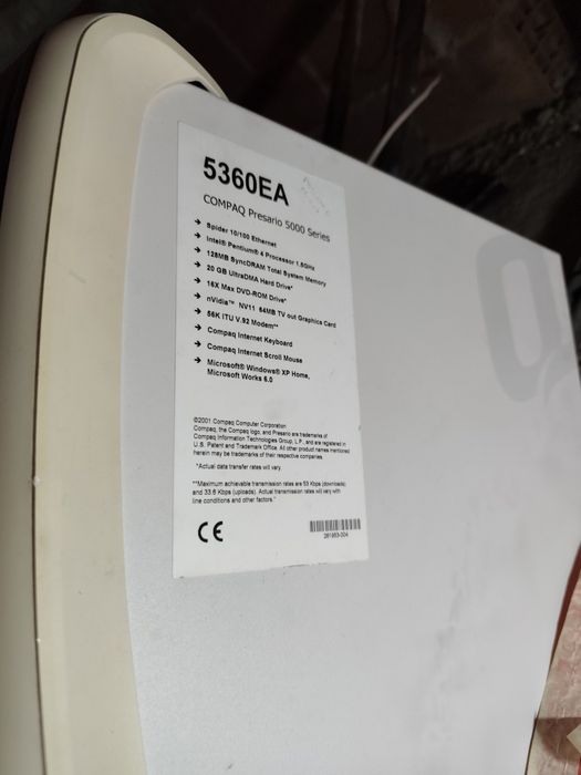 Computador Compaq 5000