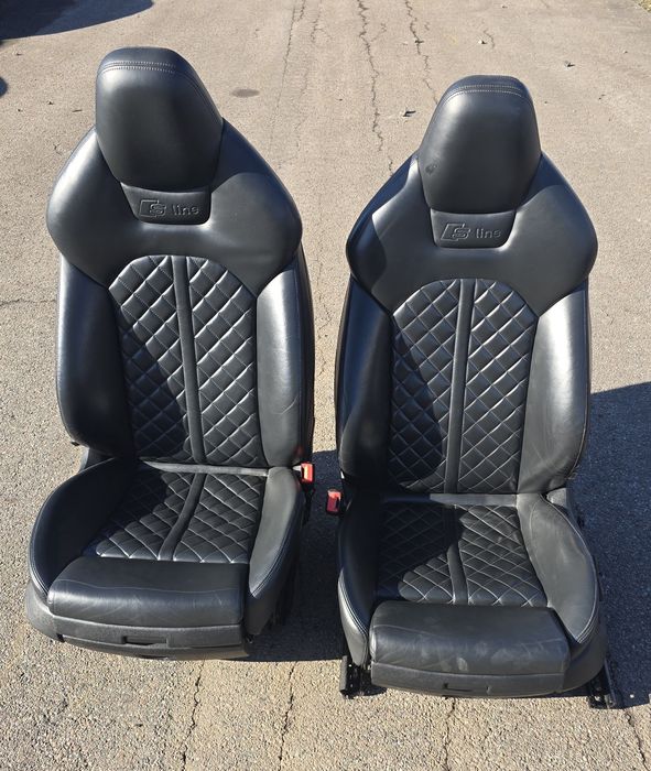 Wnętrze fotele Audi A6 S6 RS6 C7 Avant Kombi Sline elektryczne pamięć