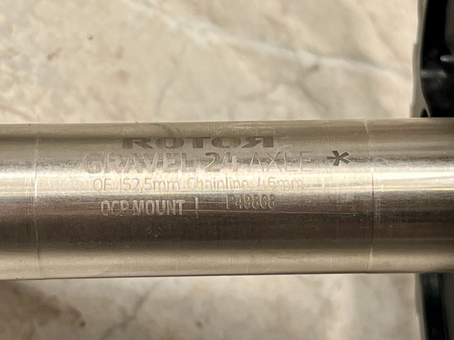 Zadbana korba Rotor NS24 175MM, 46-30T, oś 24 Hollowtech