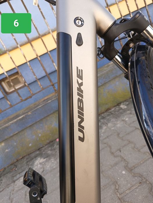 2024 r. Rower elektryczny Unibike Optima D-19.