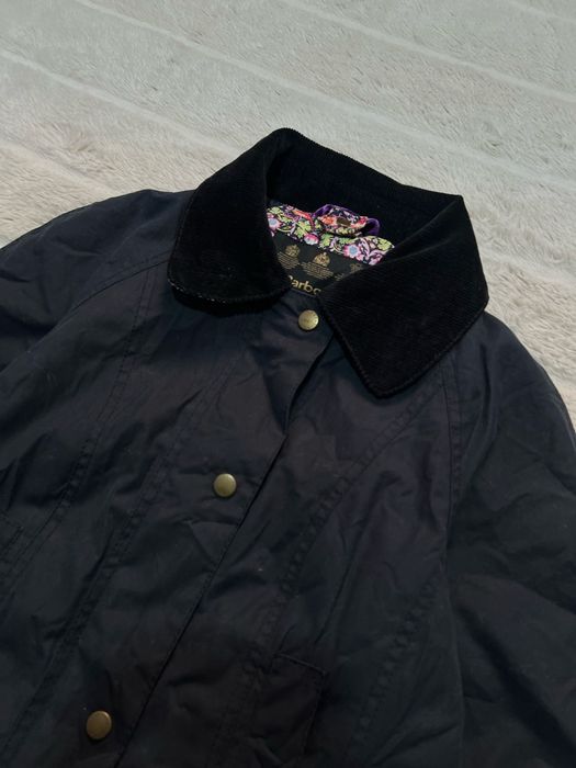 Barbour (XS) Modern Beadnell Flowered Wax Jacket жіноча куртка ваксова