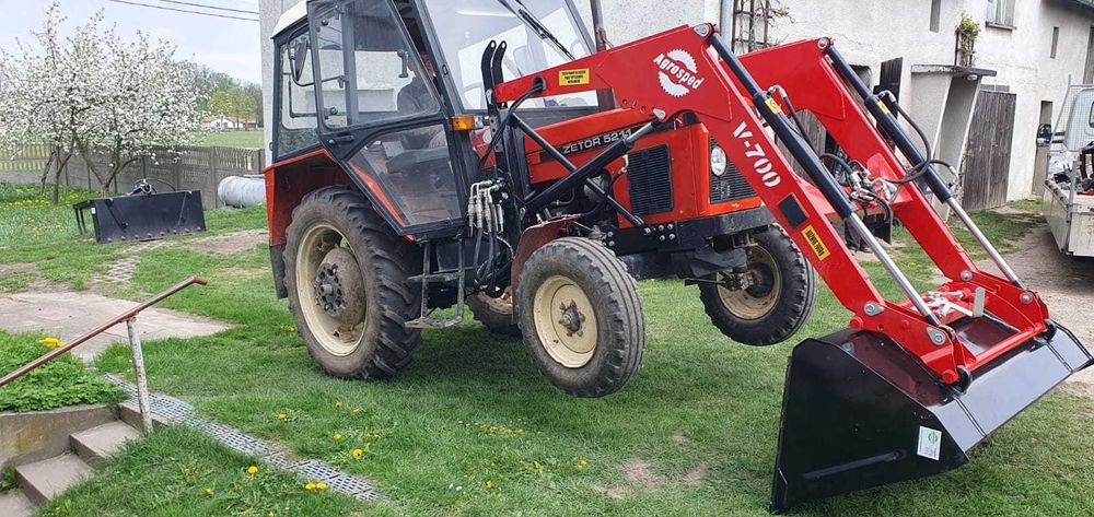 Ładowacz czołowy Agrosped V-700 Euroramka, f. pływająca
