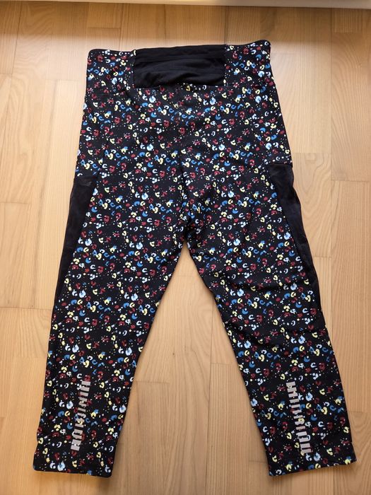Leginsy damskie 3/4 rozm. M nowe