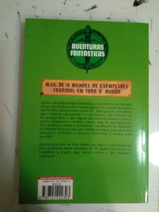 Aventuras fantásticas 38 - A Maldição da Múmia