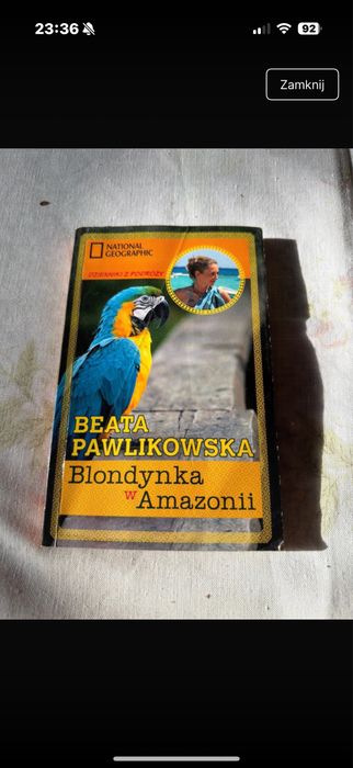 Blondynka w Amazonii Beata Pawlikowska