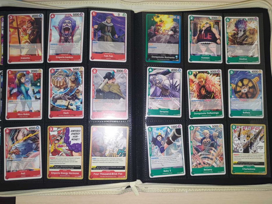 Vendo toda a minha coleção de One Piece Card Game
