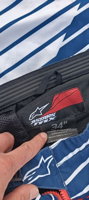 Equipamento fato motocross enduro cross mota alpinestars moto