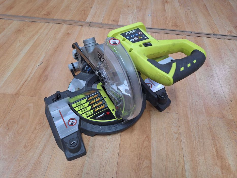 RYOBI EMS190DCL Pilarka ukośnica akumulatorowa do drewna