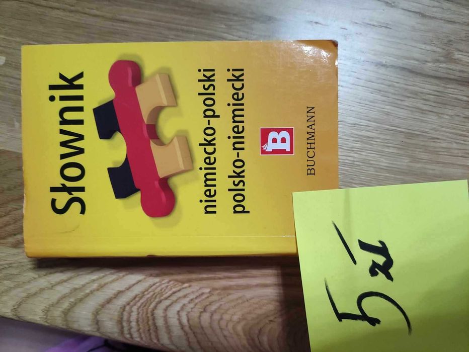 Słownik niemiecko-polski polsko-niemiecki Buchmann