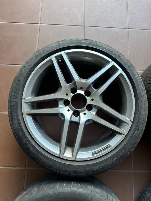 Jantes Mercedes AMG W212 18 polegadas - dupla medida