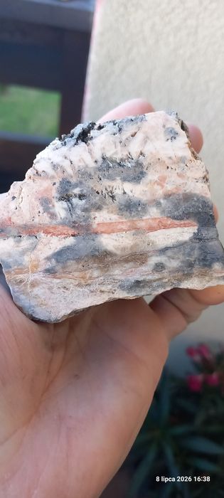 Minerały skamieniałości baryt,goethyt