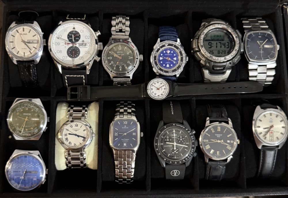 Годинникі  на різний смак ! Longines, Edox, Omega&Swatch,Tissot,Casio !