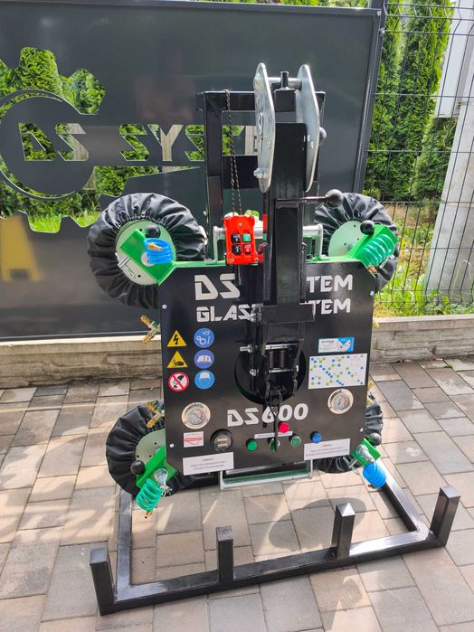 CHWYTAK PRÓŻNIOWY do montażu okien - 600 kg - DS SYSTEM